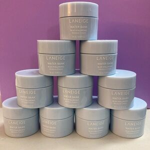 LANEIGE Water Bank Blue Hyaluronic Cream Moisturizer set of 10, 10 ml each